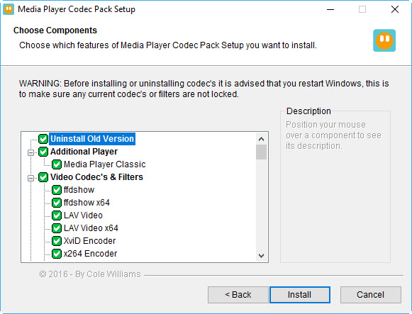 windows media player 11 xp codec download