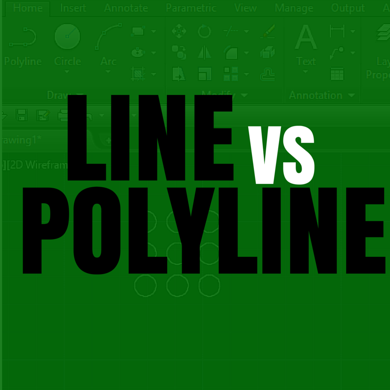 Autocad Join Lines Into Polyline